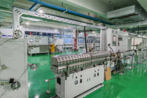 高频高速铁氟龙挤出机